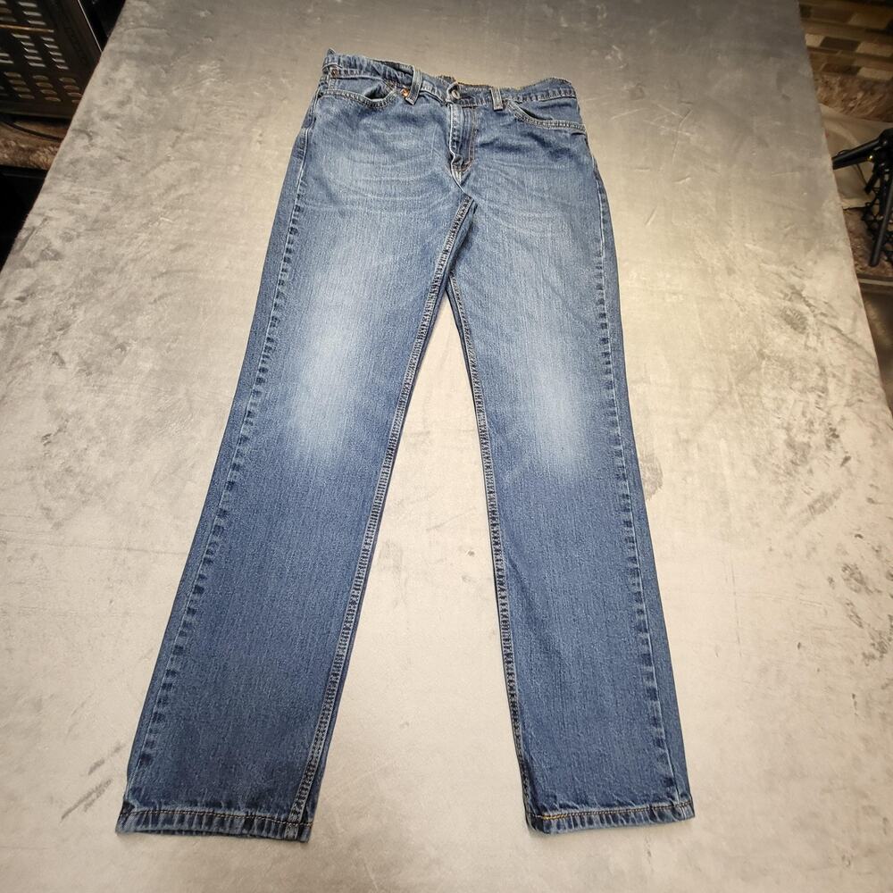 Levis 511 Jeans Mens 32x31Blue Slim Fit Stretch Denim Tapered Leg Classic